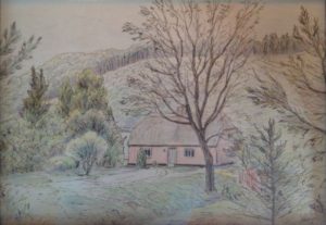 Tegning af nr. 127 i Vesterlund.