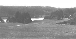 Vesterlundgård ca. 1917 (gården lå hvor nr. 220 og 239 ligger i dag)