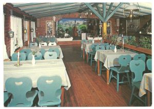 Indenfor Restaurant Højborg (1960erne)